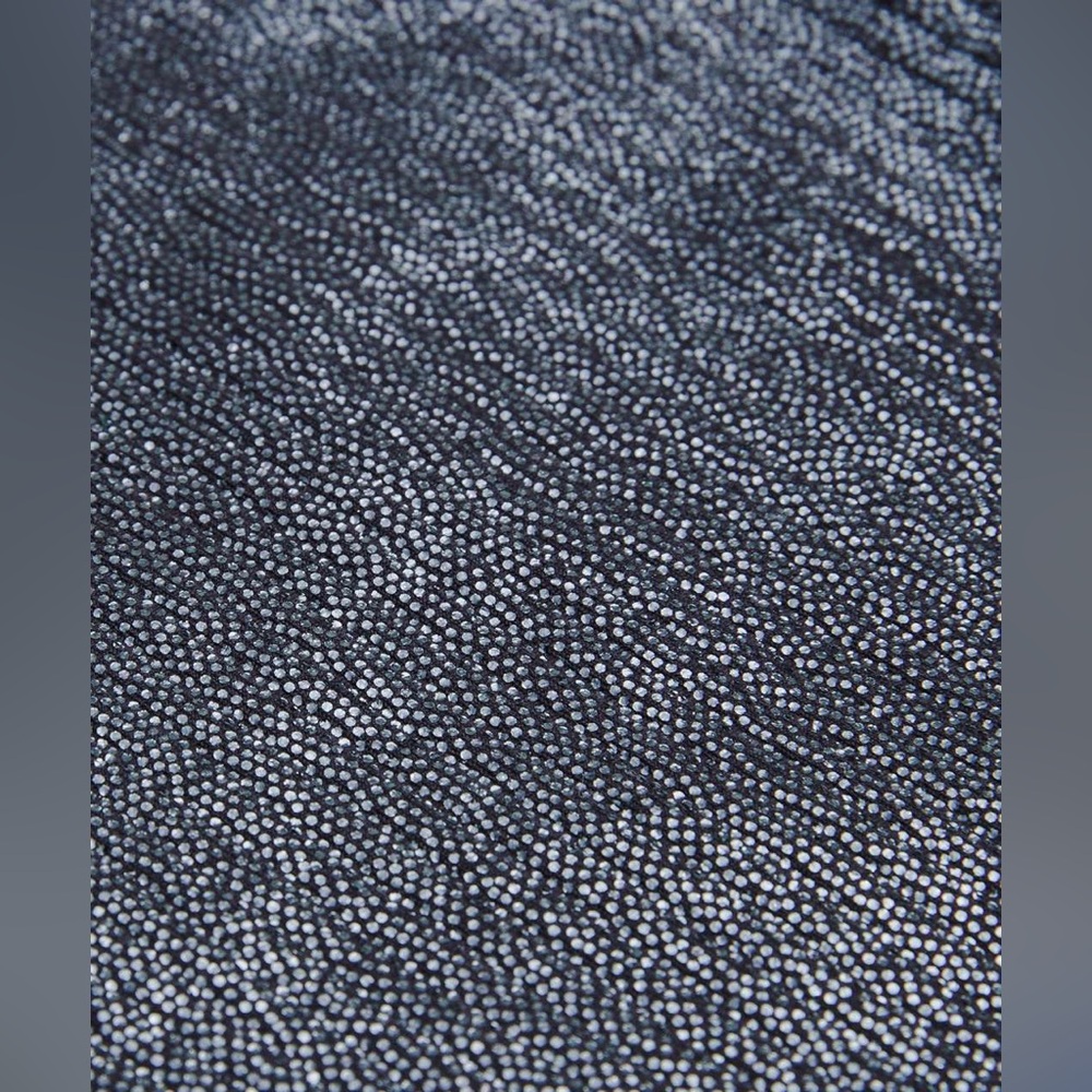 Lululemon•Align HR Ribbed Legging 25" Shine•Radiate Foil Black Night•LIKE NEW•6 - Picture 3 of 8